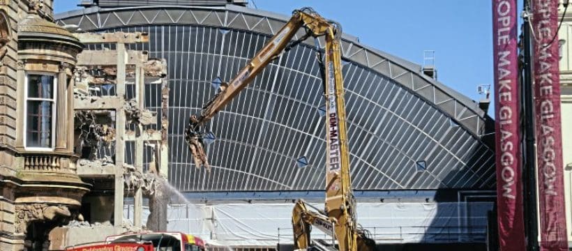Glasgow Queen Street Roof Arch On View Again Heritage Railway