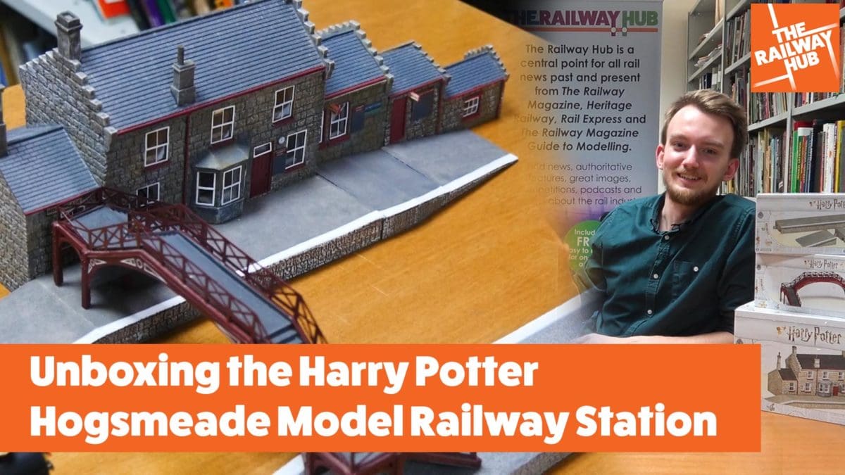 harry potter model train