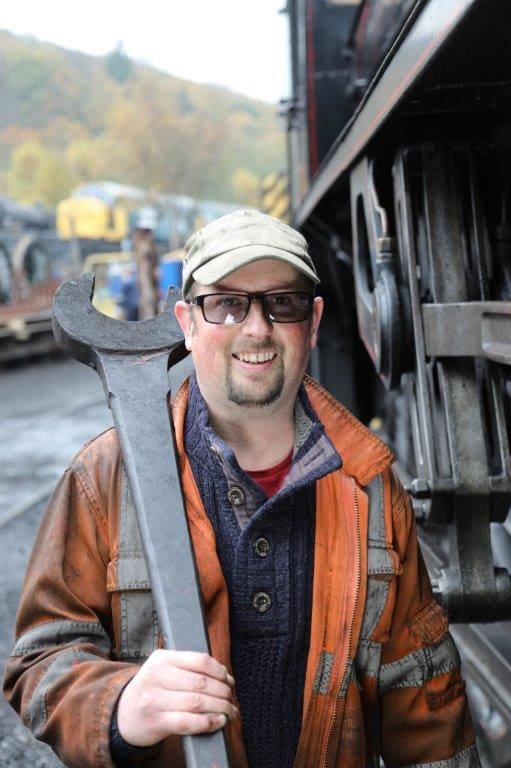 Paul Middleton – aka Piglet deals with a host of locomotive challenges. All Aboard for Channel 5’s North Yorkshire Moors Railway on TV