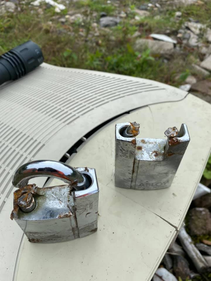 More locks were snapped by thieves at Churnet Valley Railway