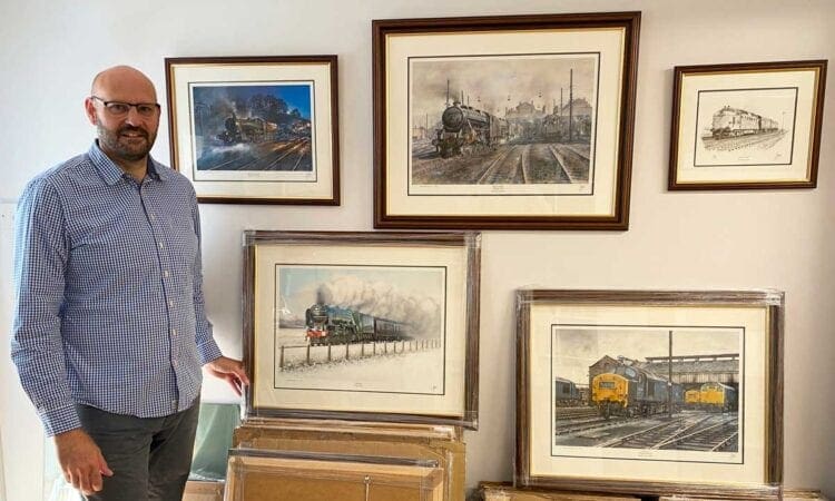 James Green GRA railway prints