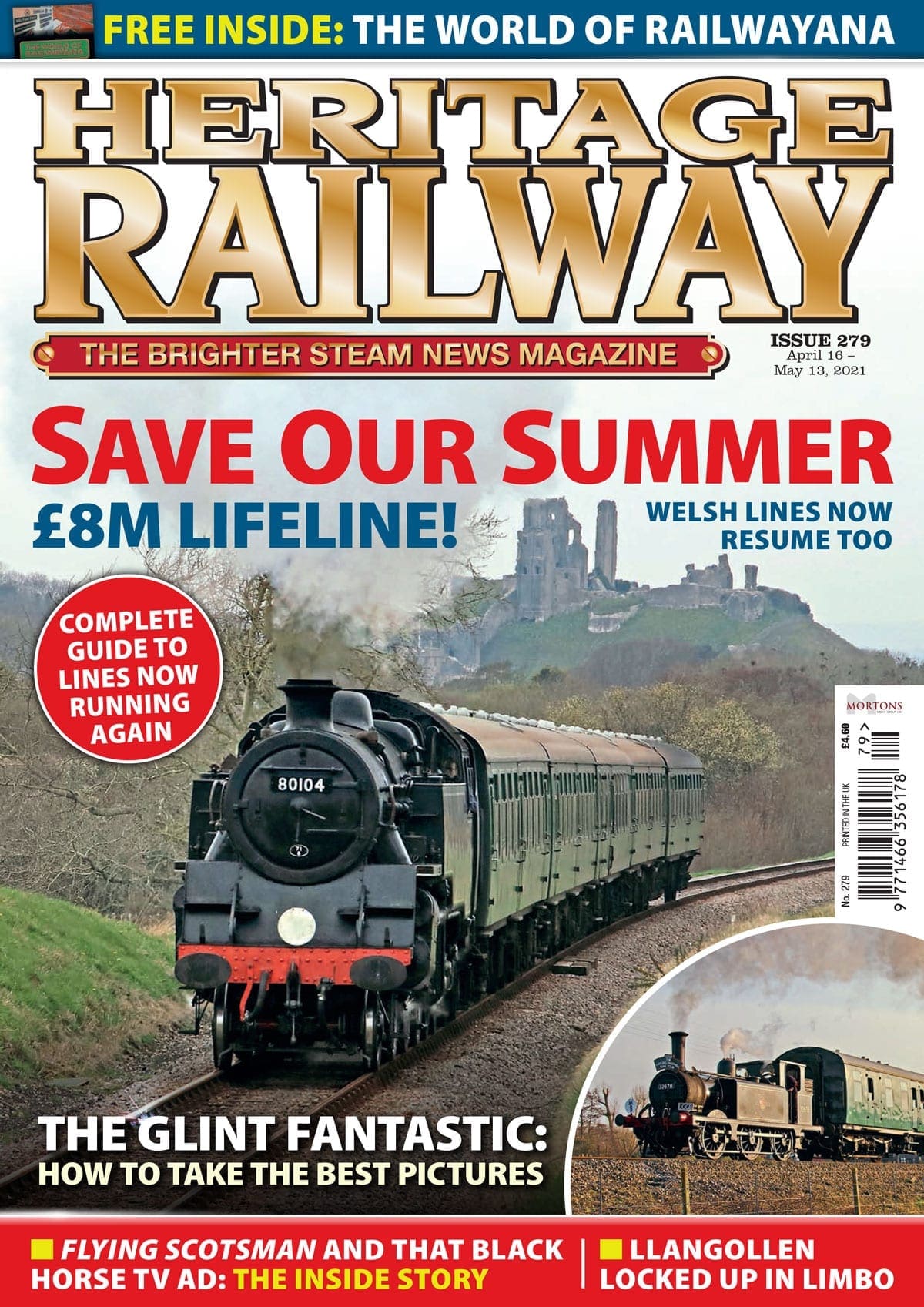 PREVIEW Issue 279 of Heritage Railway magazine Heritage Railway Magazine