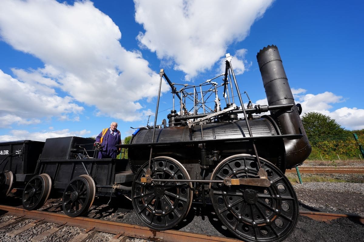 Locomotion No 1 Replica To Run On Stockton Darlington Railway Line